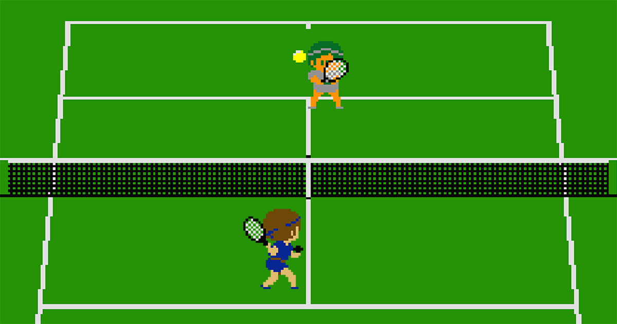 希少品 VS. BASEBALL & テニス セット アーケードゲーム パンフ アーケードアーカイブス VS. ファミリーテニス』配信開始