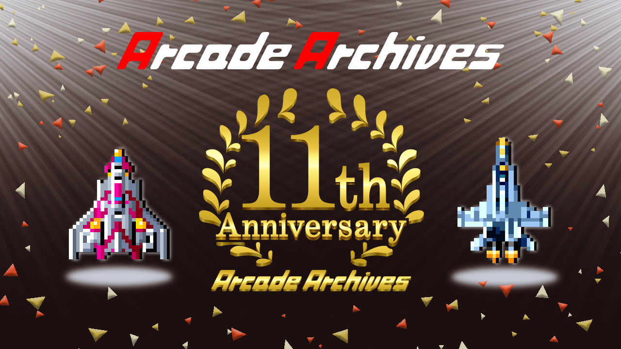 Arcade Archives celebrates its 11th anniversary on May 15