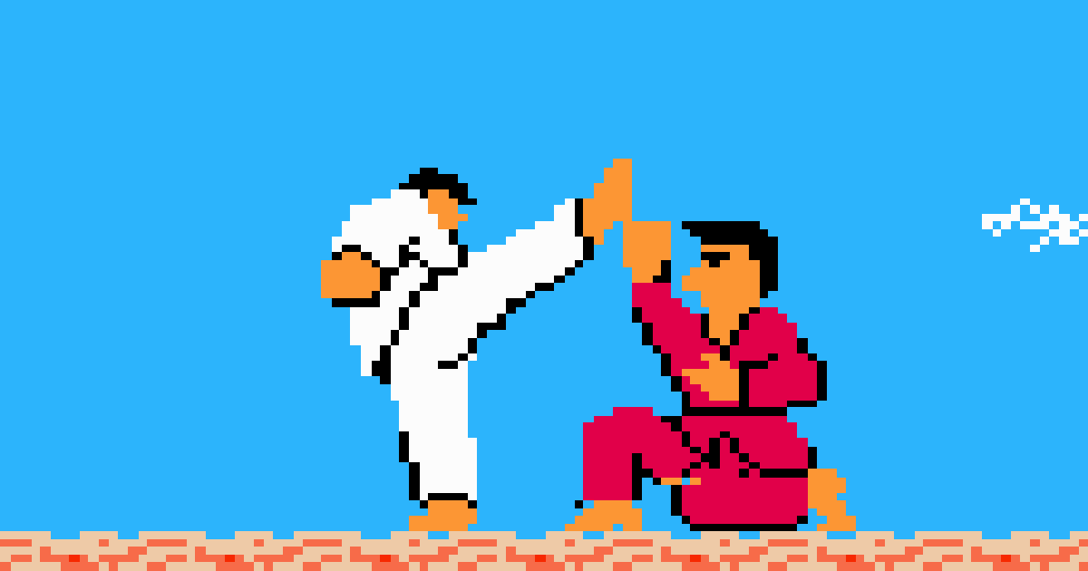 Console Archives Karate Champ 官方主視覺